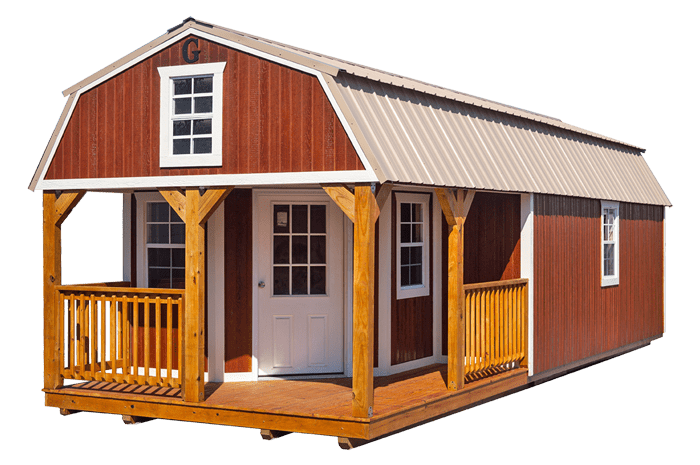 Wraparound Lofted Barn Cabin